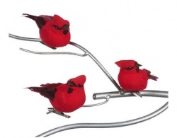 Красные птицы,  8,5 см