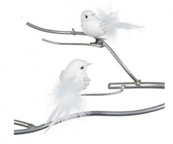 Белые птицы, 12 см